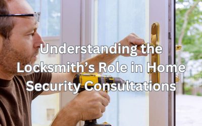 Understanding the Locksmith’s Role in Home Security Consultations