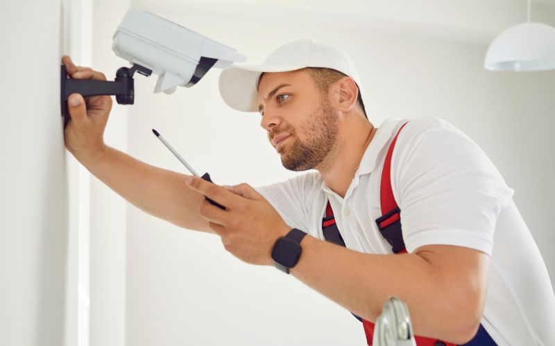 installing cctv Cameras