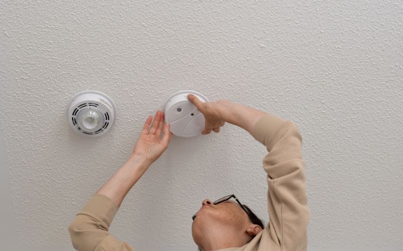 alarm system in apartment