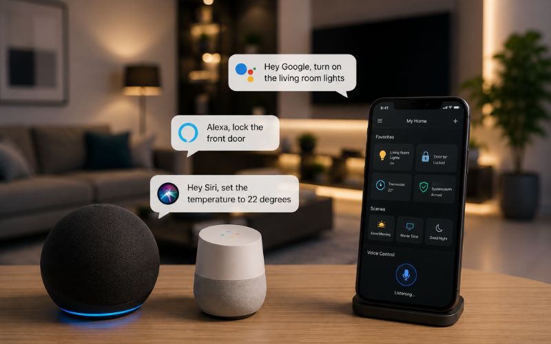App control and voice integration
