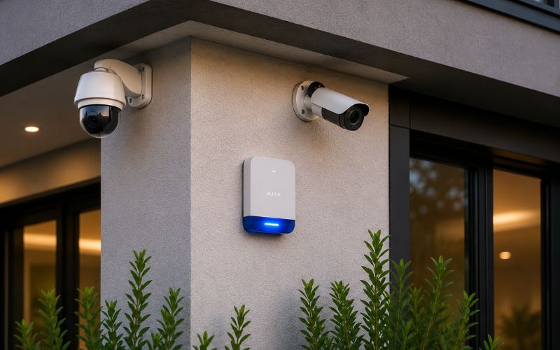 Smart security alarms and CCTV